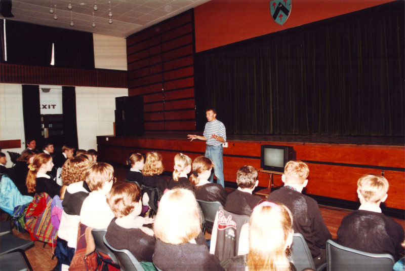 Message in Schools begins